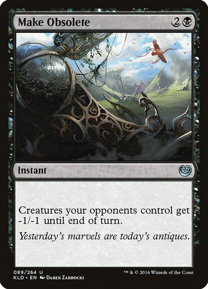 Image for Make Obsolete (Kaladesh) (89) - Magic: The Gathering