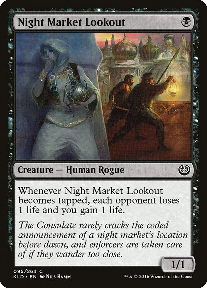 Image for Night Market Lookout (Kaladesh) (95) - Magic: The Gathering