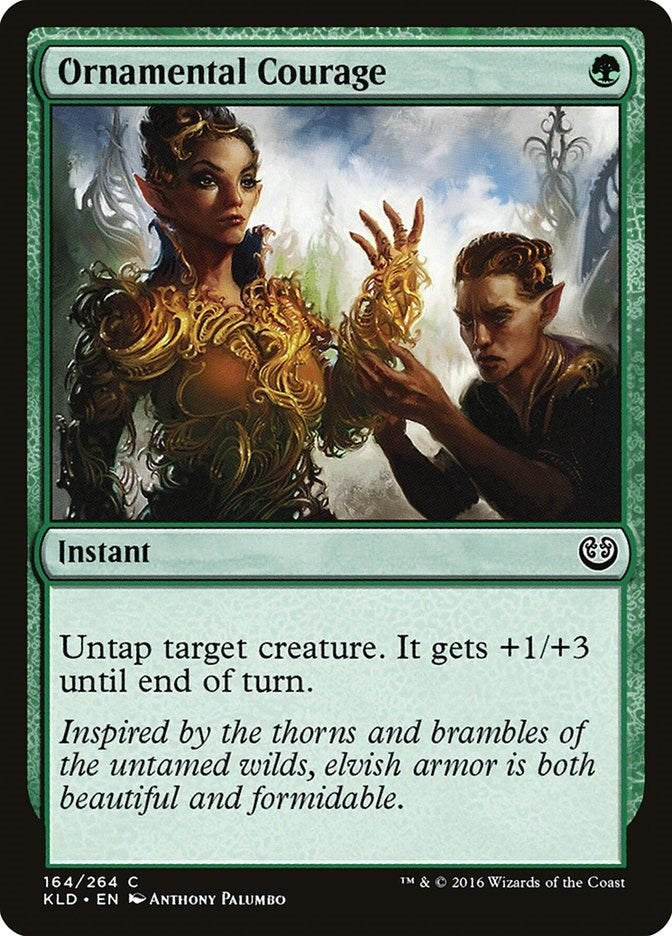 Image for Ornamental Courage (Kaladesh) (164) - Magic: The Gathering