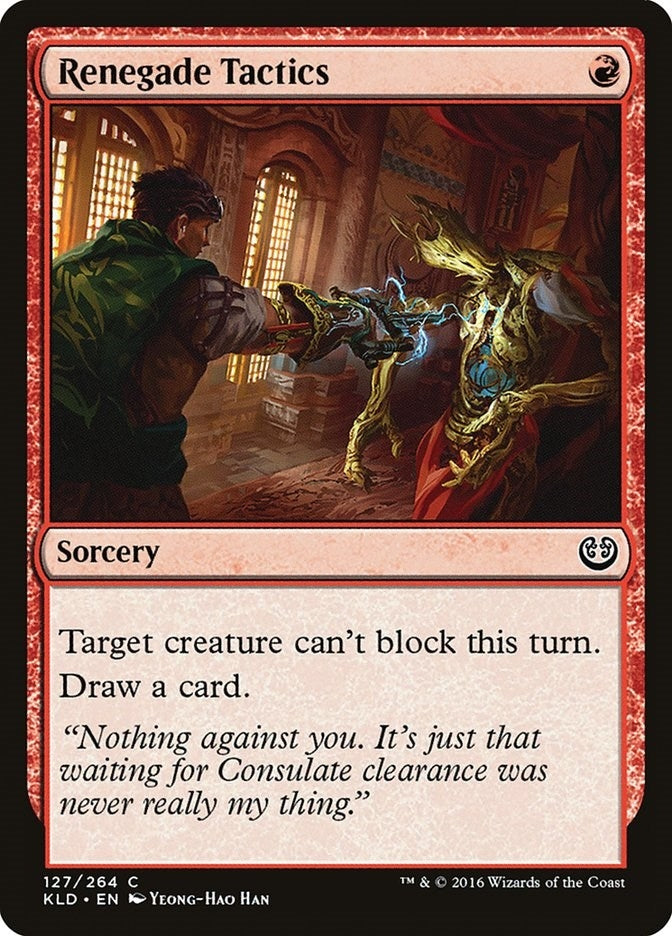 Image for Renegade Tactics (Kaladesh) (127) - Magic: The Gathering