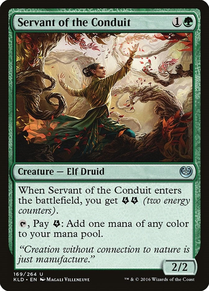 Image for Servant of the Conduit (Kaladesh) (169) - Magic: The Gathering