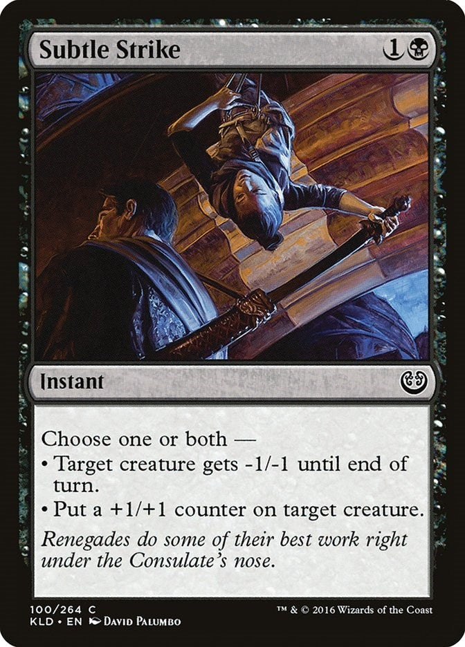 Image for Subtle Strike (Kaladesh) (100) - Magic: The Gathering