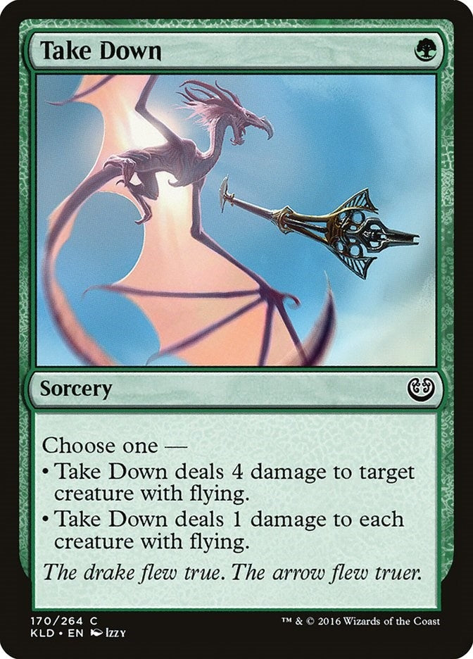 Image for Take Down (Kaladesh) (170) - Magic: The Gathering