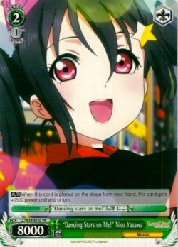 Image for "Dancing Stars on Me!" Nico Yazawa (Love Live! Vol. 2) (LL/W34-E103 PR) - Weiss Schwarz