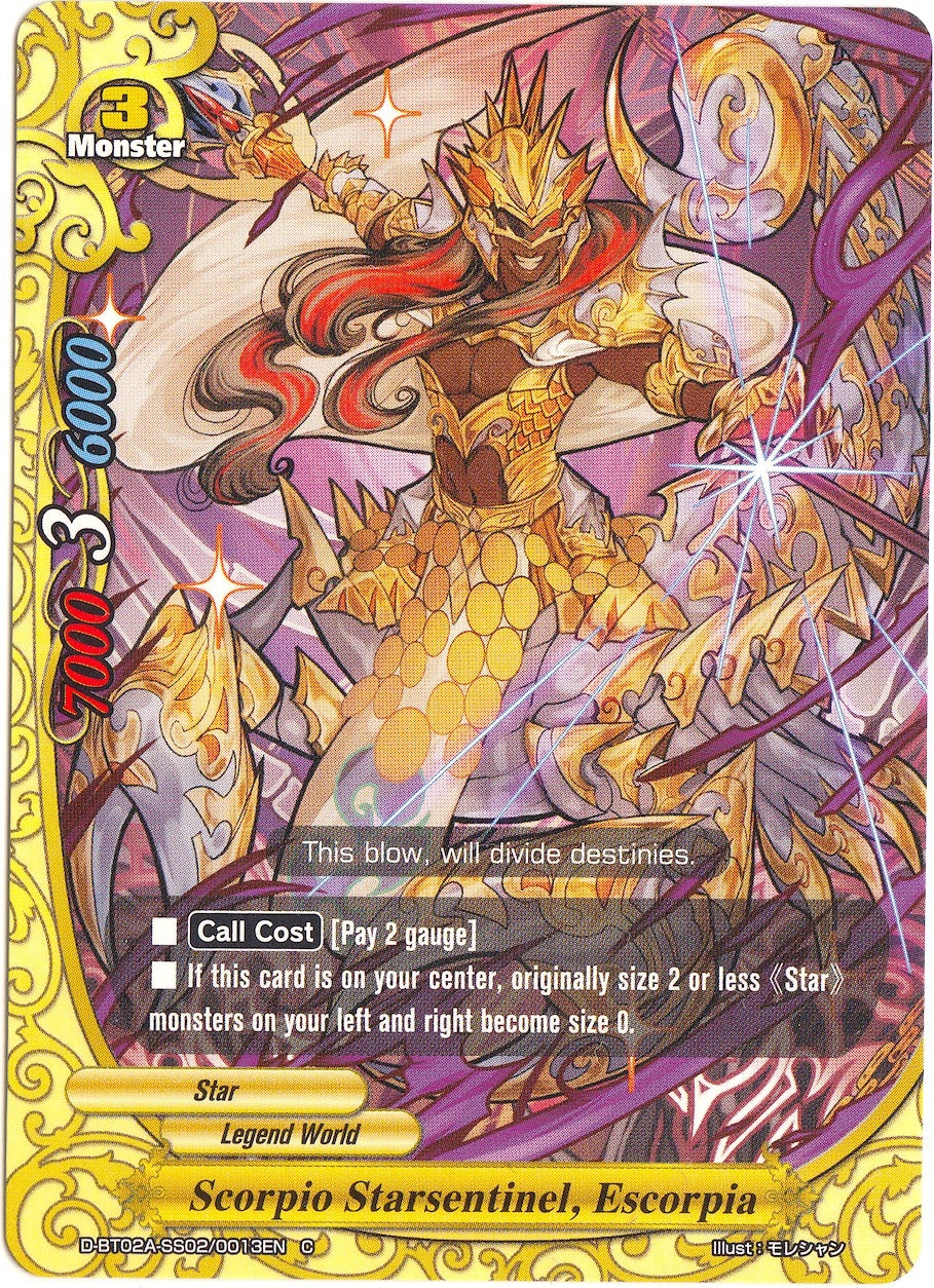 Image for Scorpio Starsentinel, Escorpia (Four Dimensions) (D-BT02A-SS02/0013EN) - Future Card BuddyFight