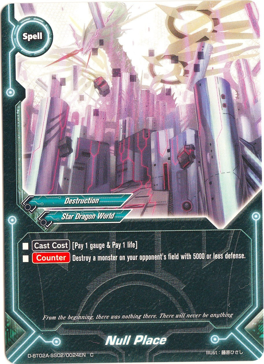 Image for Null Place (Four Dimensions) (D-BT02A-SS02/0024EN) - Future Card BuddyFight