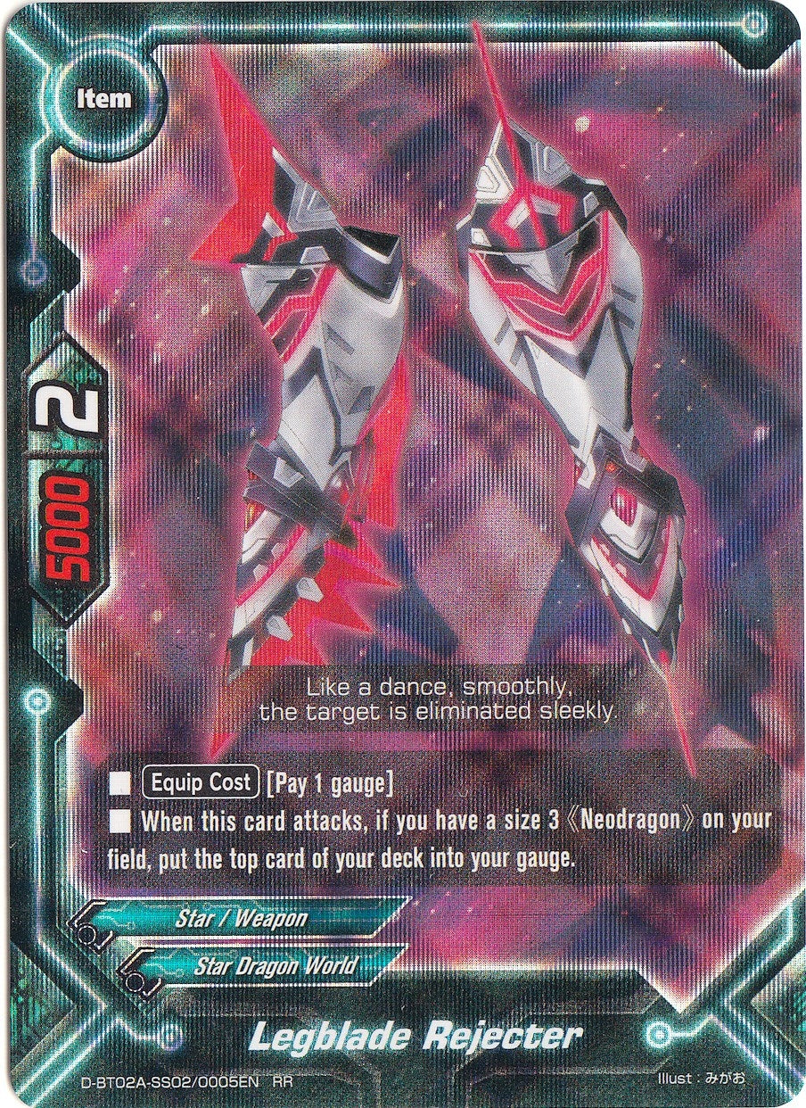 Image for Legblade Rejecter (Four Dimensions) (D-BT02A-SS02/0005EN) - Future Card BuddyFight