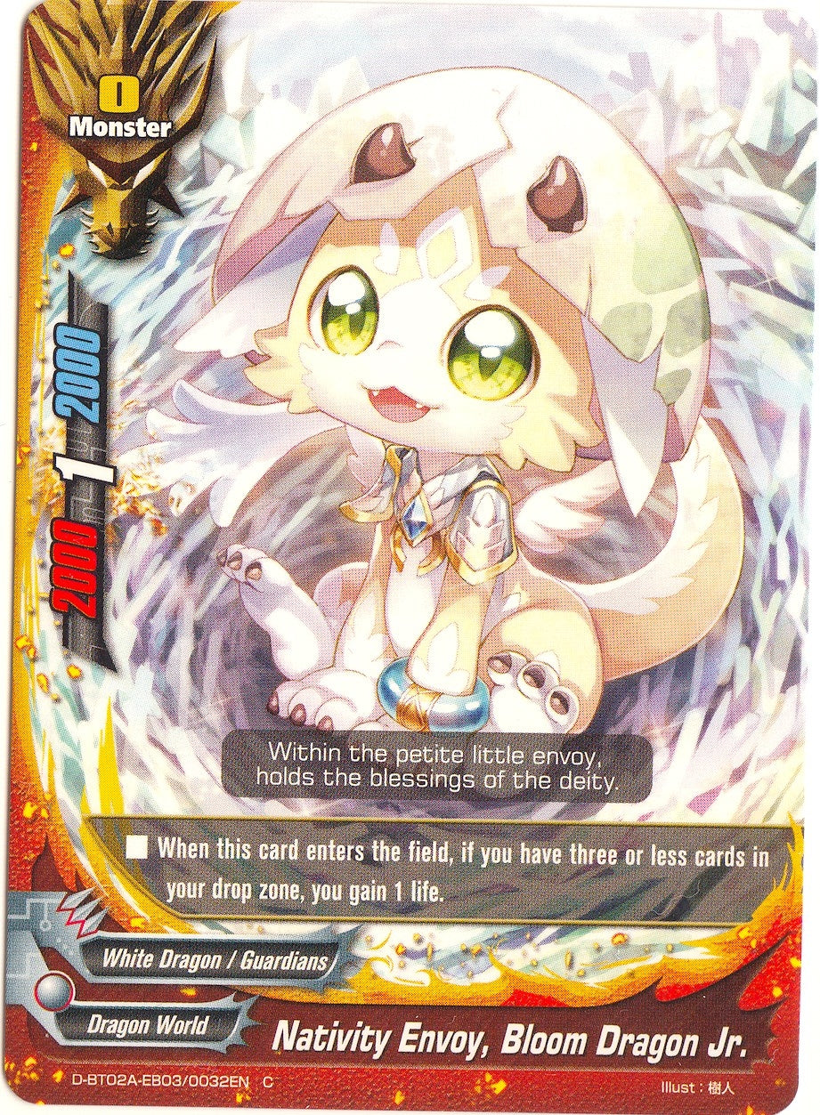 Image for Nativity Envoy, Bloom Dragon Jr. (Four Dimensions) (D-BT02A-EB03/0032EN) - Future Card BuddyFight