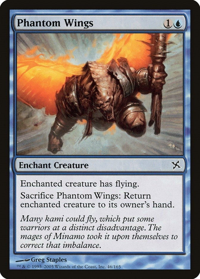 Image for Phantom Wings (Betrayers of Kamigawa) (46) - Magic: The Gathering