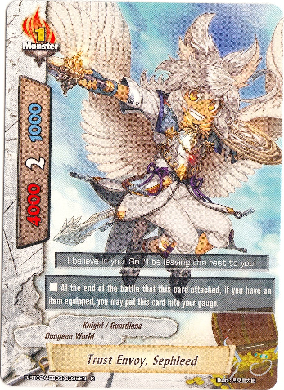 Image for Trust Envoy, Sephleed (Four Dimensions) (D-BT02A-EB03/0035EN) - Future Card BuddyFight