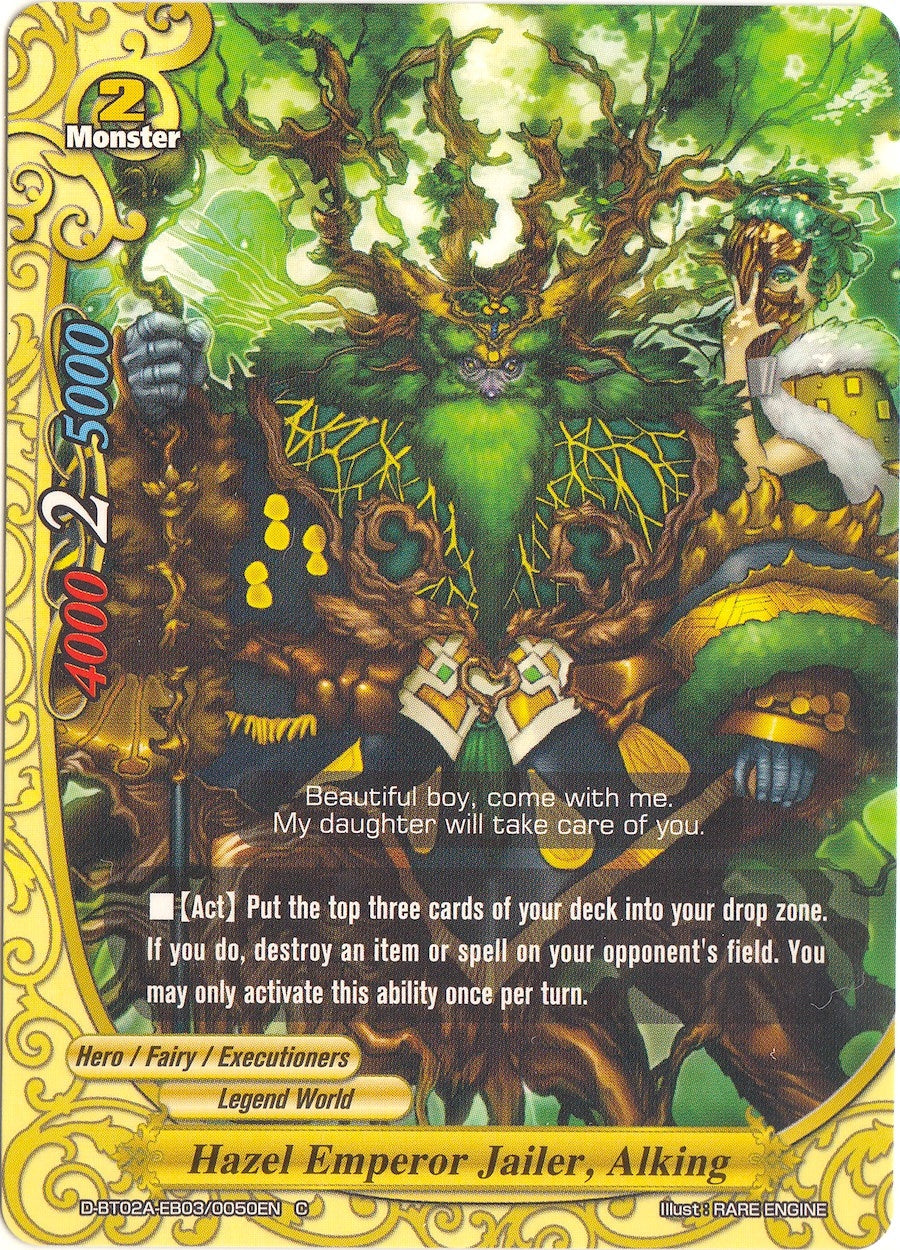 Image for Hazel Emperor Jailer, Alking (Four Dimensions) (D-BT02A-EB03/0050EN) - Future Card BuddyFight