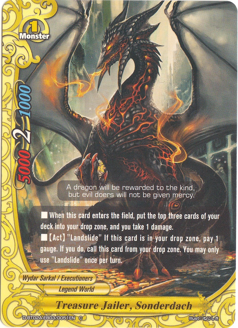 Image for Treasure Jailer, Sonderdach (Four Dimensions) (D-BT02A-EB03/0051EN) - Future Card BuddyFight