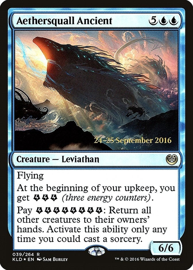 Image for Aethersquall Ancient (Prerelease Cards) (39) - Magic: The Gathering