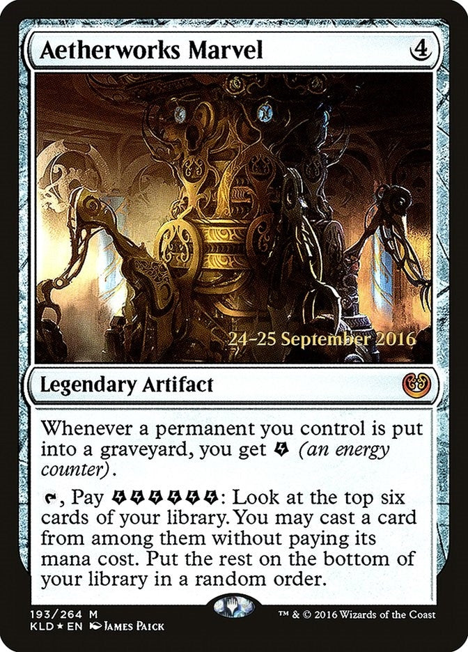 Image for Aetherworks Marvel (Prerelease Cards) (193) - Magic: The Gathering