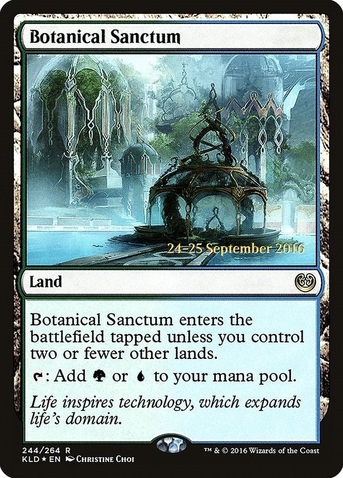 Image for Botanical Sanctum (KLD) (Prerelease Cards) (244) - Magic: The Gathering