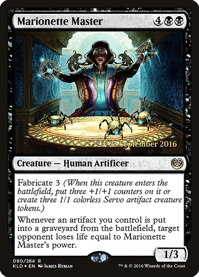 Image for Marionette Master (Prerelease Cards) (90) - Magic: The Gathering