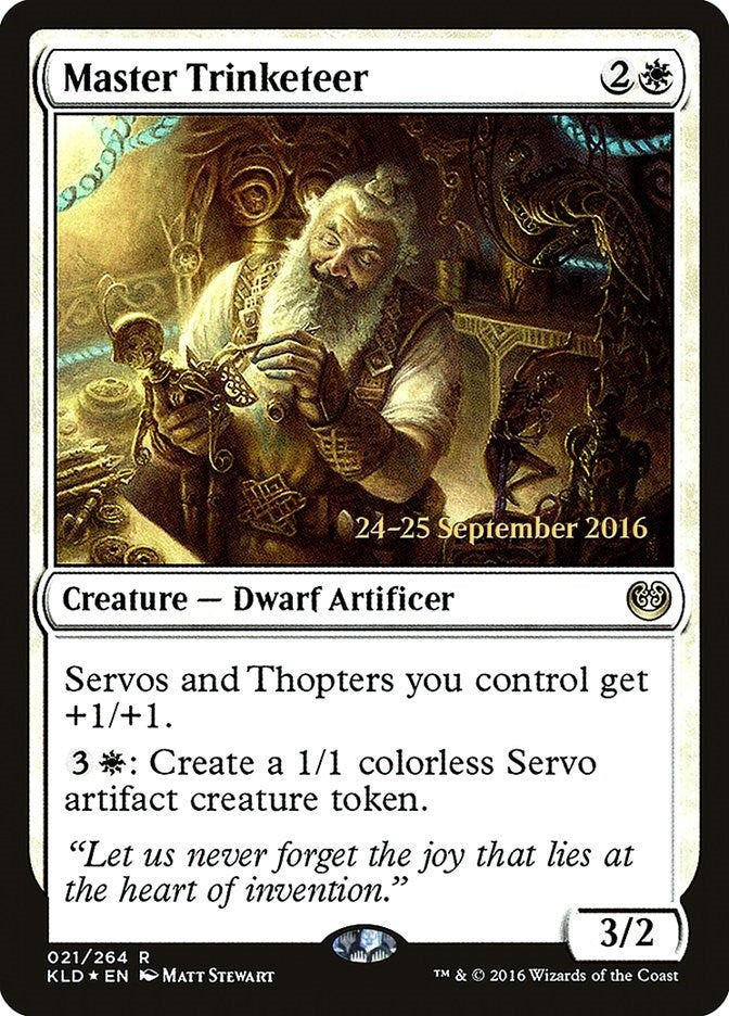 Image for Master Trinketeer (Prerelease Cards) (21) - Magic: The Gathering