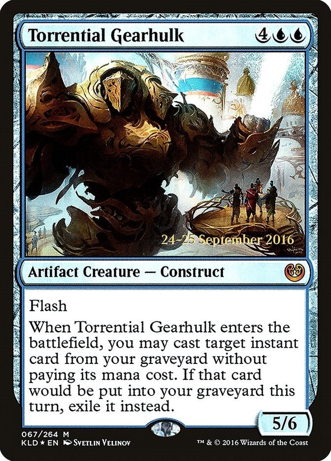 Image for Torrential Gearhulk (Prerelease Cards) (67) - Magic: The Gathering