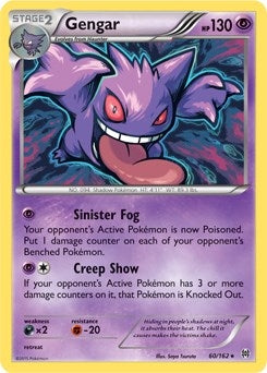 Image for Gengar - 60/162 (XY BREAKthrough) (Deck Exclusives) (060/162) - Pokemon