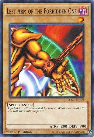 Image for Left Arm of the Forbidden One (Legendary Decks II) (LDK2-ENY06) - YuGiOh