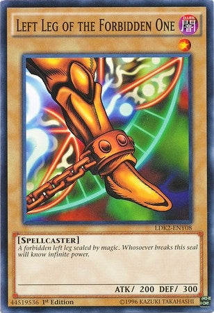 Image for Left Leg of the Forbidden One (Legendary Decks II) (LDK2-ENY08) - YuGiOh
