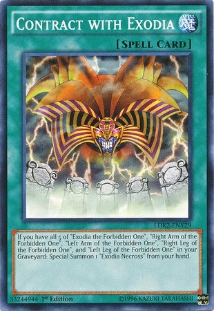 Image for Contract with Exodia (Legendary Decks II) (LDK2-ENY29) - YuGiOh