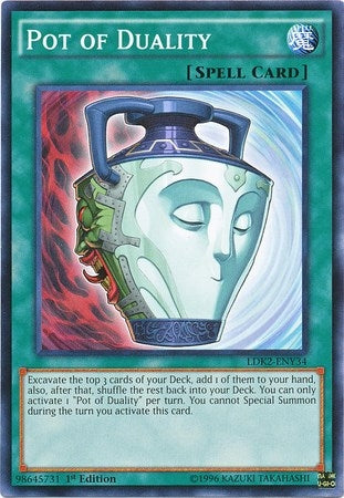 Image for Pot of Duality (Legendary Decks II) (LDK2-ENY34) - YuGiOh