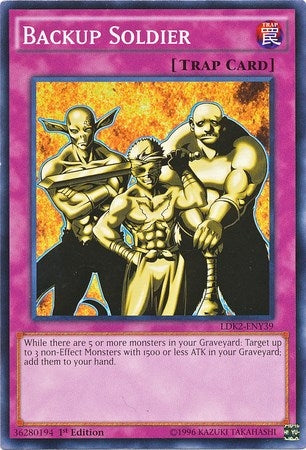 Image for Backup Soldier (Legendary Decks II) (LDK2-ENY39) - YuGiOh