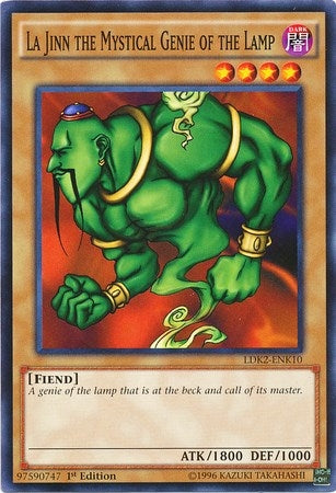 Image for La Jinn the Mystical Genie of the Lamp (Legendary Decks II) (LDK2-ENK10) - YuGiOh