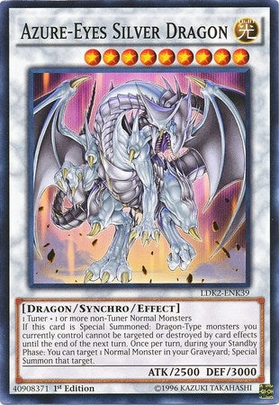 Image for Azure-Eyes Silver Dragon (Legendary Decks II) (LDK2-ENK39) - YuGiOh