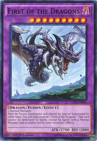 Image for First of the Dragons (Legendary Decks II) (LDK2-ENK41) - YuGiOh
