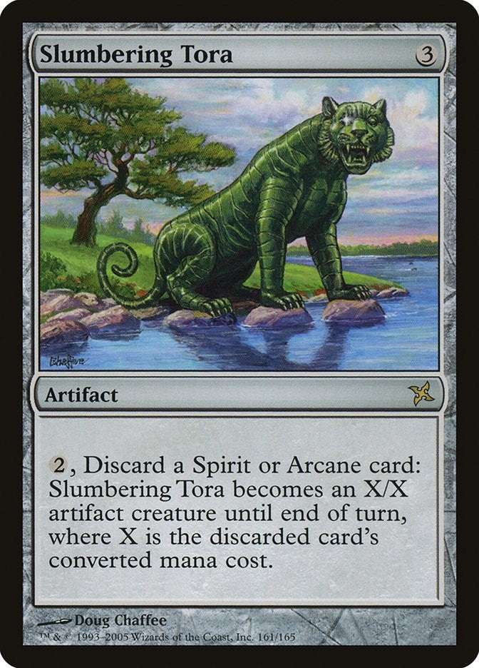 Image for Slumbering Tora (Betrayers of Kamigawa) (161) - Magic: The Gathering