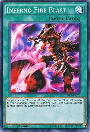 Image for Inferno Fire Blast (Legendary Decks II) (LDK2-ENJ23) - YuGiOh