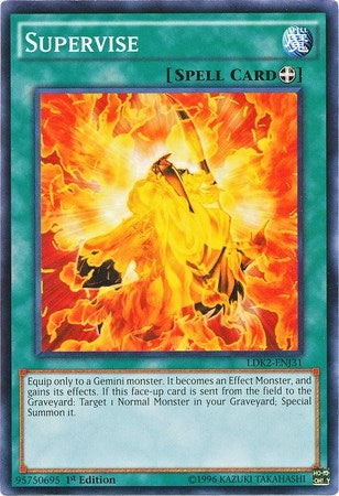 Image for Supervise (Legendary Decks II) (LDK2-ENJ31) - YuGiOh