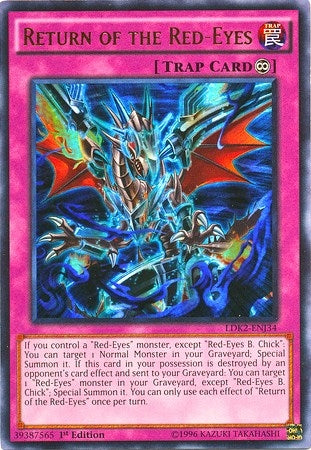 Image for Return of the Red-Eyes (Legendary Decks II) (LDK2-ENJ34) - YuGiOh
