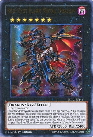 Image for Red-Eyes Flare Metal Dragon (Legendary Decks II) (LDK2-ENJ41) - YuGiOh