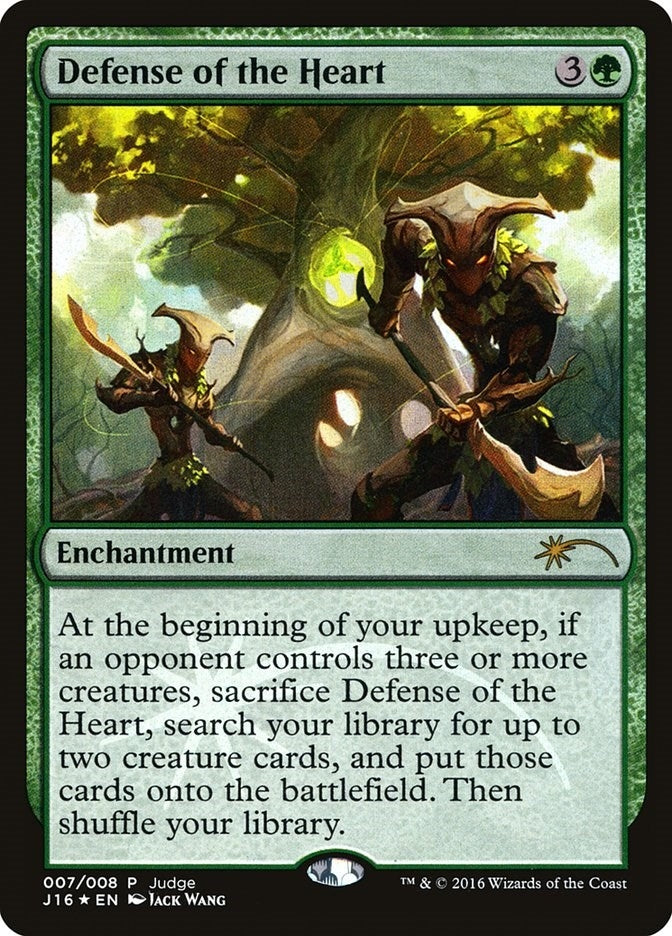 Image for Defense of the Heart (Judge Promos) (7) - Magic: The Gathering