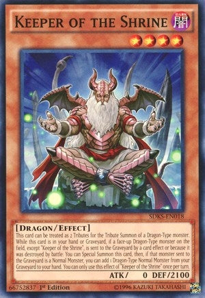Image for Keeper of the Shrine (Structure Deck: Seto Kaiba) (SDKS-EN018) - YuGiOh