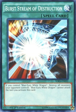 Image for Burst Stream of Destruction (Structure Deck: Seto Kaiba) (SDKS-EN022) - YuGiOh