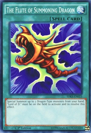 Image for The Flute of Summoning Dragon (Structure Deck: Seto Kaiba) (SDKS-EN023) - YuGiOh