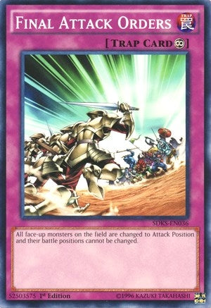 Image for Final Attack Orders (Structure Deck: Seto Kaiba) (SDKS-EN036) - YuGiOh