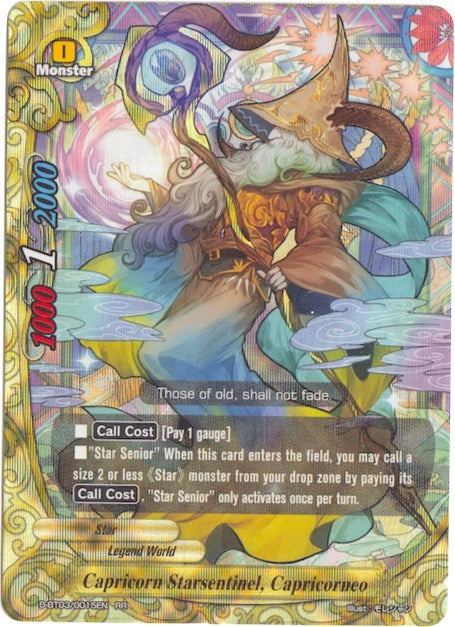 Image for Capricorn Starsentinel, Capricorneo (Annihilate! Great Demonic Dragon!!) (D-BT03/0015EN) - Future Card BuddyFight