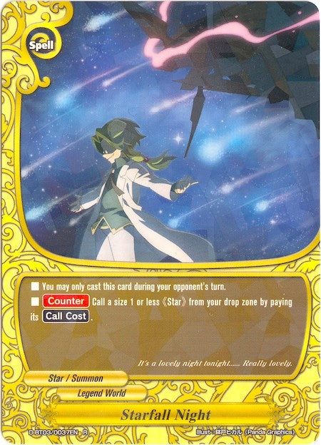 Image for Starfall Night (Annihilate! Great Demonic Dragon!!) (D-BT03/0037EN) - Future Card BuddyFight