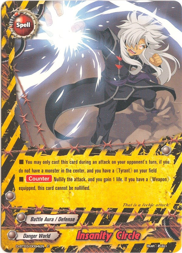 Image for Insanity Circle (Annihilate! Great Demonic Dragon!!) (D-BT03/0094EN) - Future Card BuddyFight