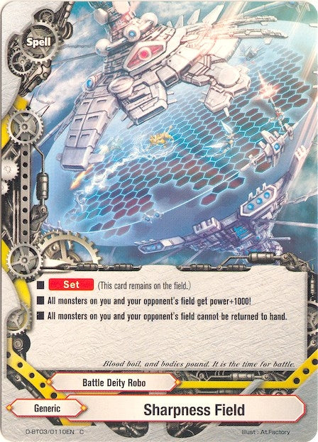 Image for Sharpness Field (Annihilate! Great Demonic Dragon!!) (D-BT03/0110EN) - Future Card BuddyFight