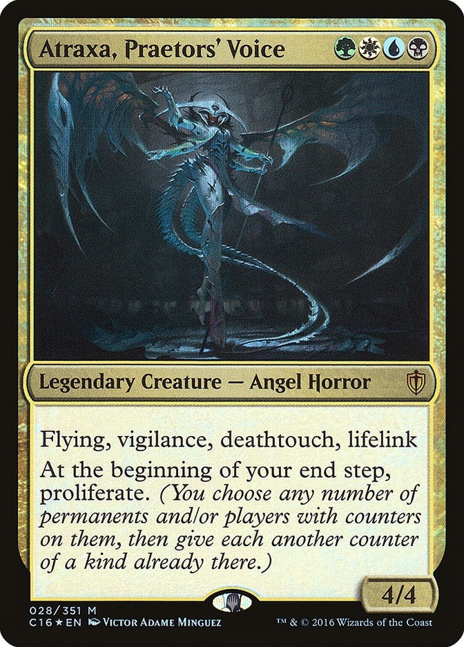 Image for Atraxa, Praetors' Voice (Commander 2016) (28) - Magic: The Gathering