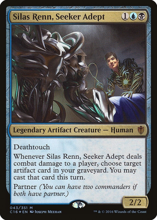Image for Silas Renn, Seeker Adept (Commander 2016) (43) - Magic: The Gathering