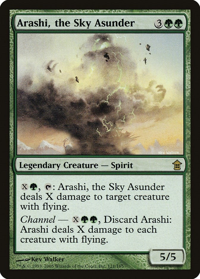 Image for Arashi, the Sky Asunder (Saviors of Kamigawa) (121) - Magic: The Gathering