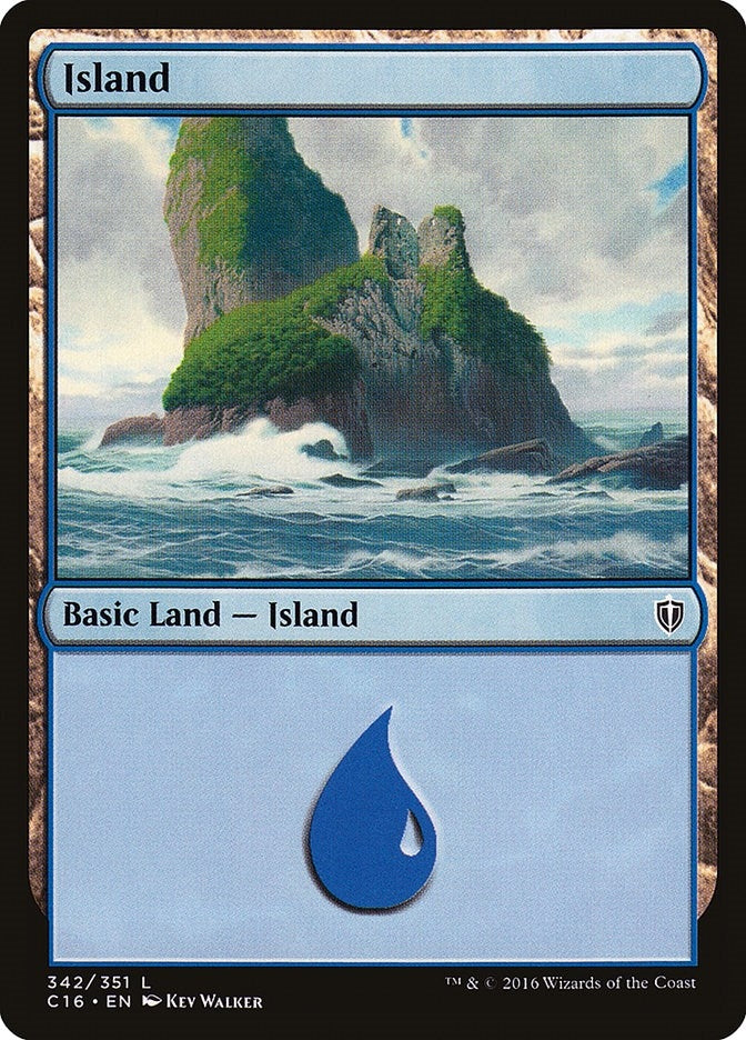 Image for Island (342) (Commander 2016) (342) - Magic: The Gathering