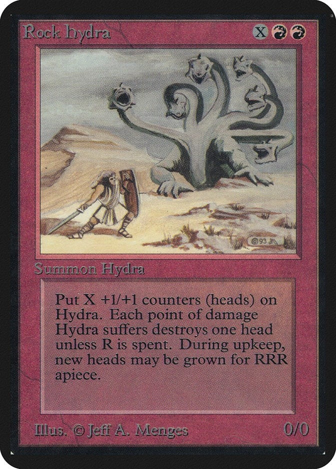 Image for Rock Hydra (Alpha Edition) - Magic: The Gathering